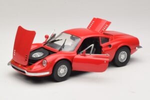 Ferrari Dino 246 Rojo Majorette 1:18 5271 Metal - imagen 2 de 8