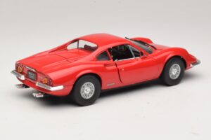 Ferrari Dino 246 Rojo Majorette 1:18 5271 Metal - imagen 3 de 8