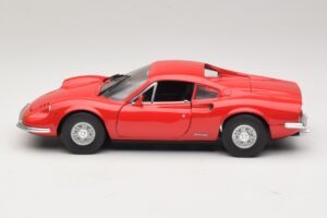 Ferrari Dino 246 Rojo Majorette 1:18 5271 Metal - imagen 4 de 8