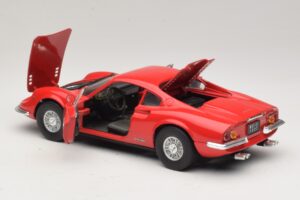 Ferrari Dino 246 Rojo Majorette 1:18 5271 Metal - imagen 5 de 8