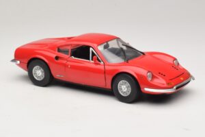 Ferrari Dino 246 Rojo Majorette 1:18 5271 Metal - imagen 6 de 8