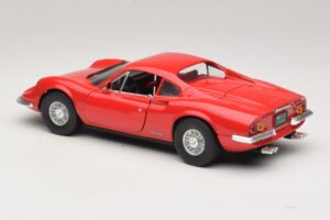 Ferrari Dino 246 Rojo Majorette 1:18 5271 Metal - imagen 7 de 8