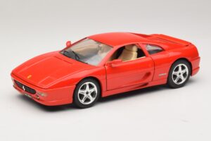 Ferrari F355 Rojo Majorette 1:18 03488200 Metal