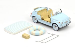 Fiat 500 Jolly Azul Norev 1:18 187793 Metal - imagen 5 de 5