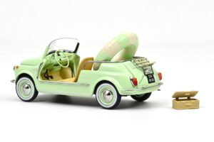 Fiat 500 Jolly Verde Norev 1:18 187794 Metal - imagen 2 de 5