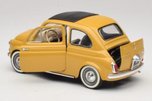 Fiat 500 Amarillo Solido 1:18 8042 Metal - imagen 5 de 8