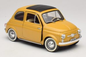 Fiat 500 Amarillo Solido 1:18 8042 Metal - imagen 6 de 8