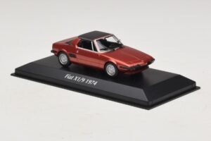 Fiat X1/9 Rojo Maxichamps 1:43 940121662 Metal - imagen 3 de 5