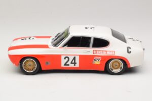 Ford Capri RS 2600 #24 D. Glemser / J. Mass 9 Hours of Kyalami Class Winner 1971 Minichamps 1:18 155718509 Metal - imagen 3 de 6