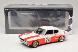 Ford Capri RS 2600 #24 D. Glemser / J. Mass 9 Hours of Kyalami Class Winner 1971 Minichamps 1:18 155718509 Metal - imagen 6 de 6