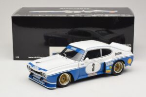 Ford Capri RS3100 #3 K. Ludwig Hockenheimring DRM 1975 Minichamps 1:18 180758003 Metal - imagen 8 de 8