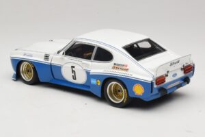 Ford Capri RS3100 #5 R. Stommelen / J. Mass Zandvoort ETC 1974 Minichamps 1:18 180748005 Metal - imagen 7 de 8