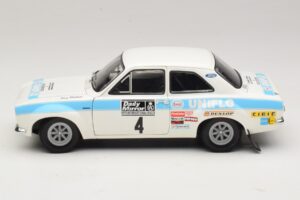 Ford Escort Mk1 RS1600 #4 R. Clark / T. Mason Winners RAC Rally 1972 Minichamps 1:18 100728104 Metal - imagen 4 de 8
