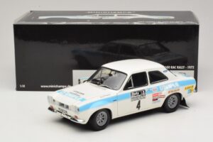 Ford Escort Mk1 RS1600 #4 R. Clark / T. Mason Winners RAC Rally 1972 Minichamps 1:18 100728104 Metal - imagen 8 de 8