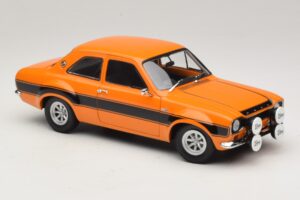 Ford Escort Mk1 RS1600 AVO Naranja Con Rayas Negras Minichamps 1:18 100688104 Metal - imagen 6 de 8