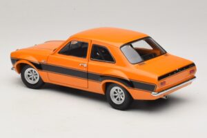 Ford Escort Mk1 RS1600 AVO Naranja Con Rayas Negras Minichamps 1:18 100688104 Metal - imagen 7 de 8