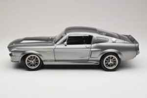 Ford Mustang Shelby GT500 Eleanor Gris Metalizado & Negro KK-Scale 1:12 KKDC120171 Metal - imagen 4 de 8