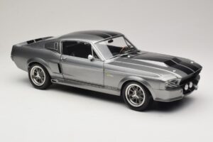 Ford Mustang Shelby GT500 Eleanor Gris Metalizado & Negro KK-Scale 1:12 KKDC120171 Metal - imagen 6 de 8