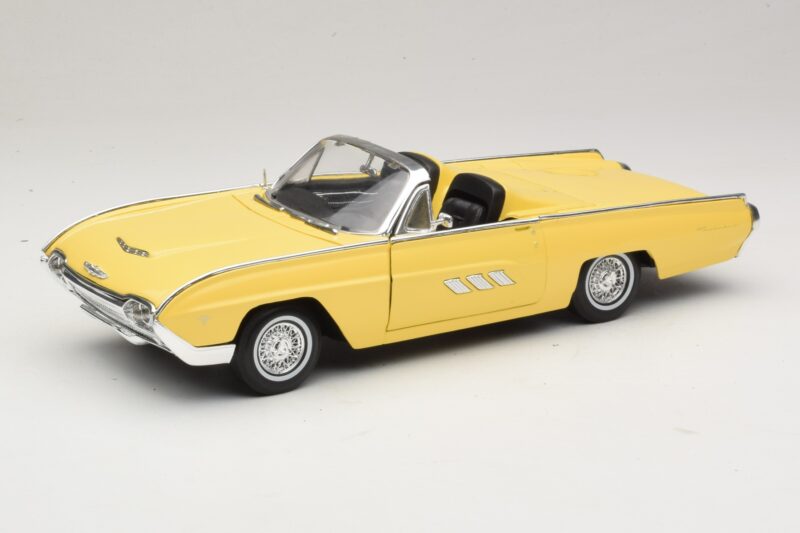Ford Thunderbird Descapotable Amarillo Anson 1:18 30334-P1 Metal