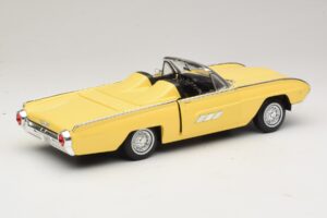 Ford Thunderbird Descapotable Amarillo Anson 1:18 30334-P1 Metal - imagen 3 de 8
