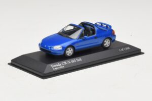 Honda CR-X del Sol EG2 Azul Metalizado Minichamps 1:43 400161931 Metal - imagen 2 de 5