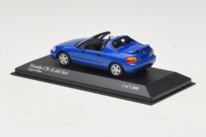 Honda CR-X del Sol EG2 Azul Metalizado Minichamps 1:43 400161931 Metal - imagen 3 de 5