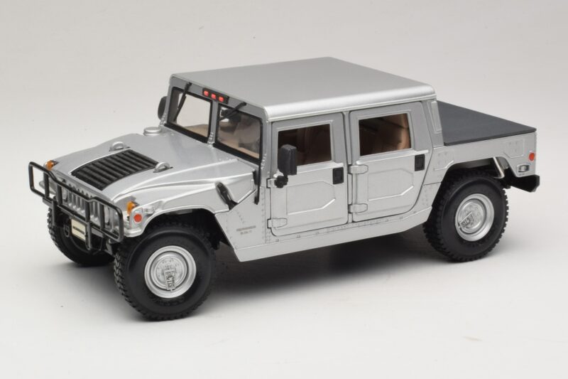 Hummer H1 Hardtop Plata Maisto 1:18 36857 Metal