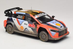 Hyundai i20 N Rally1 #1 T. Neuville / M. Wydaeghe Rally Portugal 2025 IXO 1:18 18RMC251B Metal - imagen 4 de 6