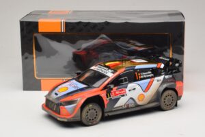 Hyundai i20 N Rally1 #1 T. Neuville / M. Wydaeghe Rally Portugal 2025 IXO 1:18 18RMC251B Metal - imagen 6 de 6
