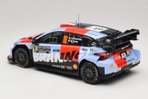Hyundai i20 N Rally1 #16 A. Fourmaux / A. Coria Rally Monte Carlo 2026 IXO 1:18 18RMC270A Metal - imagen 5 de 6