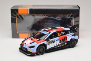 Hyundai i20 N Rally1 #16 A. Fourmaux / A. Coria Rally Monte Carlo 2026 IXO 1:18 18RMC270A Metal - imagen 6 de 6