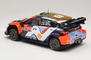 Hyundai i20 N Rally1 #8 O. Tanak / M. Jarveoja Rally Portugal 2025 IXO 1:18 18RMC251A Metal - imagen 5 de 6