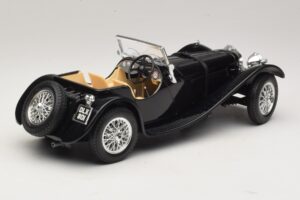 Jaguar SS100 Roadster Negro Bburago 1:18 3006-M3 Metal - imagen 2 de 6