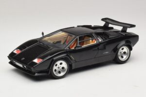 Lamborghini Countach 5000 Quattrovalvole Negro Bburago 1:18 3337 Metal