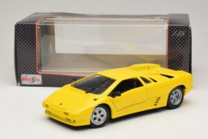 Lamborghini Diablo Amarillo Maisto 1:18 32803 Metal - imagen 8 de 8
