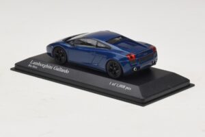 Lamborghini Gallardo Blue Metallic Minichamps 1:43 400103505 Metal - imagen 3 de 5