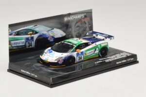 Lamborghini Gallardo LP600 GT3 #34 Reiter Engineering H-J. Stuck 24 Hours of Nurburgring 2011 Minichamps 1:43 437111284 Metal - imagen 2 de 5