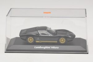 Lamborghini Miura P400 Negro Maxichamps 1:43 940103000 Metal - imagen 4 de 5