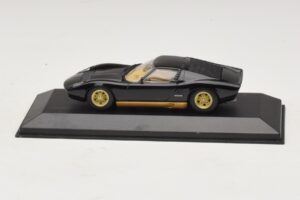 Lamborghini Miura P400 Negro Minichamps 1:43 430103004 Metal