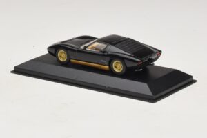 Lamborghini Miura P400 Negro Minichamps 1:43 430103004 Metal - imagen 3 de 5