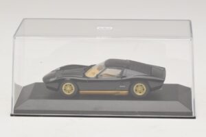 Lamborghini Miura P400 Negro Minichamps 1:43 430103004 Metal - imagen 4 de 5
