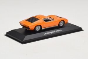 Lamborghini Miura P400 Naranja Maxichamps 1:43 940103001 Metal - imagen 2 de 5