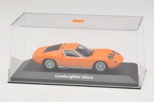Lamborghini Miura P400 Naranja Maxichamps 1:43 940103001 Metal - imagen 4 de 5