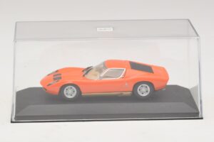 Lamborghini Miura P400 Naranja Minichamps 1:43 430103002 Metal - imagen 4 de 5