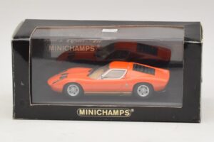 Lamborghini Miura P400 Naranja Minichamps 1:43 430103002 Metal - imagen 5 de 5