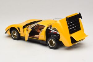 Lamborghini Miura SVR Amarillo & Negro Kyosho 1:18 08319GY Metal - imagen 5 de 8