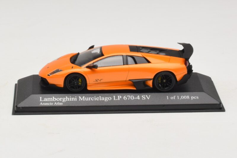 Lamborghini Murcielago LP670-4 SV Naranja Metalizado Minichamps 1:43 400103942 Metal