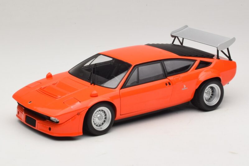 Lamborghini Urraco Rally Naranja Kyosho 1:18 08445P Metal