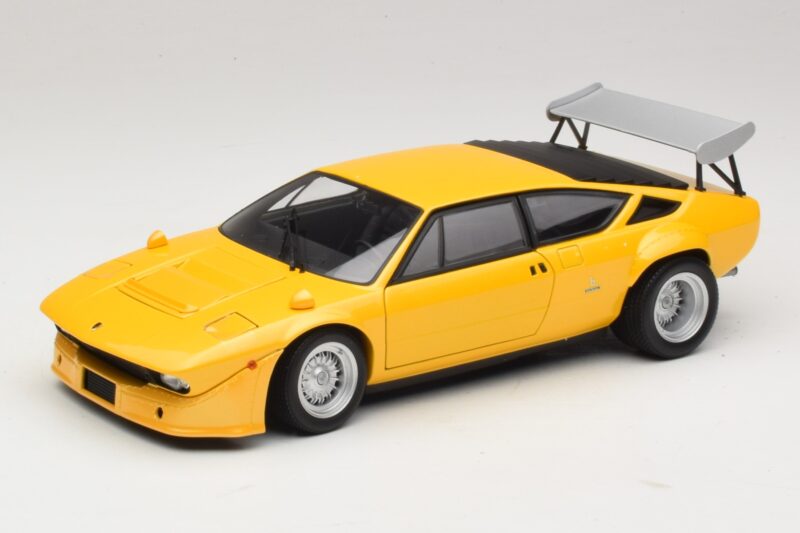 Lamborghini Urraco Rally Pearl Yellow Kyosho 1:18 08445GY Metal