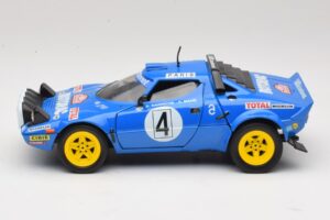 Lancia Stratos HF #4 B. Darniche / A. Mahe Rally Monte Carlo 1979 Solido 1:18 9019 Metal - imagen 4 de 8